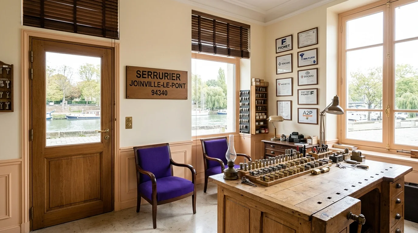 Atelier Serrurier Joinville-le-Pont · côté Marne